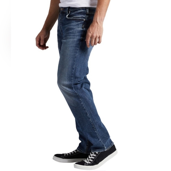 Silver Konrad Slim fit Jeans, Size 29W/30L - Picture 5 of 6